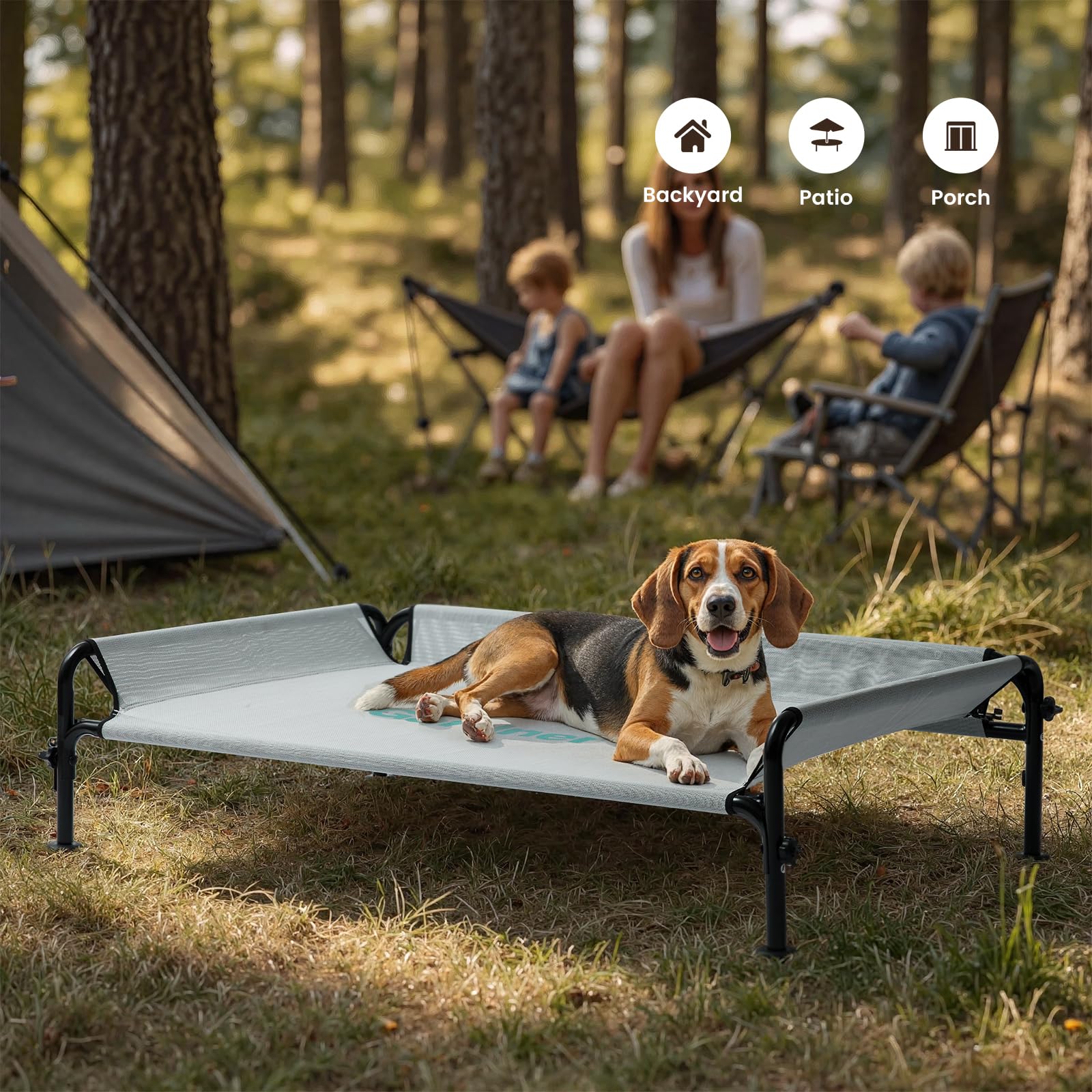 Gardner Pet cooling breathable dog bed elevates comfort on hot days