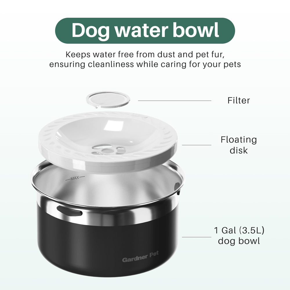 Gardner Pet detachable design enables easy cleaning.