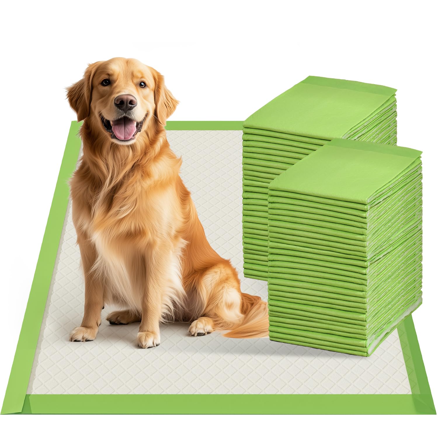 Gardner Pet Dog Pee Pad extra-large edge protection prevents leaks during training.