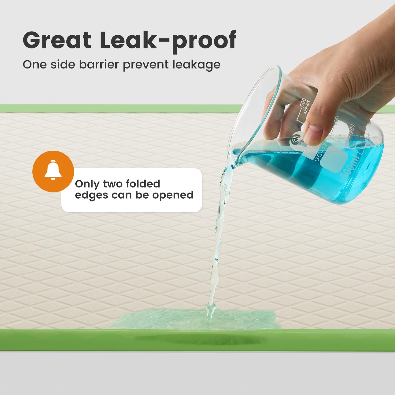 Gardner Pet XL pee pad 28x34 packaging highlights ECO green disposable appeal and large size