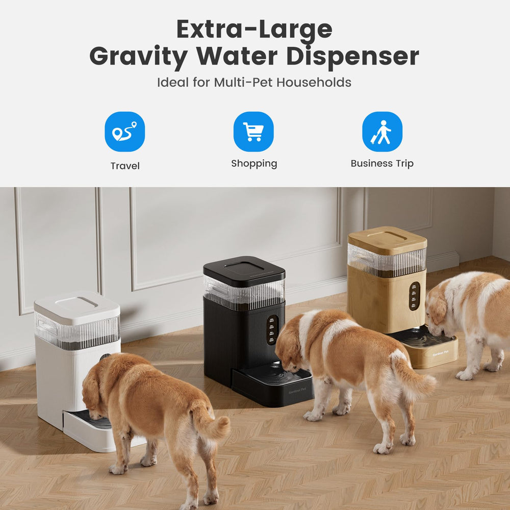 Gardner Pet easy-clean, fully disassemblable design for thorough cleaning