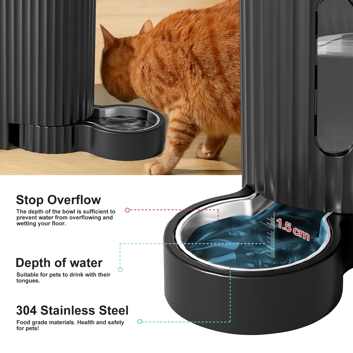Gardner Pet folding bowl outdoors showing portable feeding during trips.