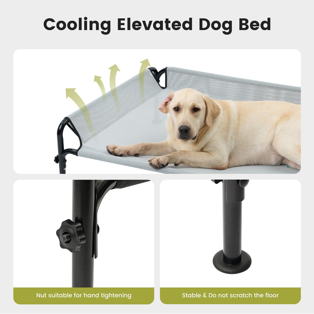 Gardner Pet outdoor dog bed portable folded for travel and camping