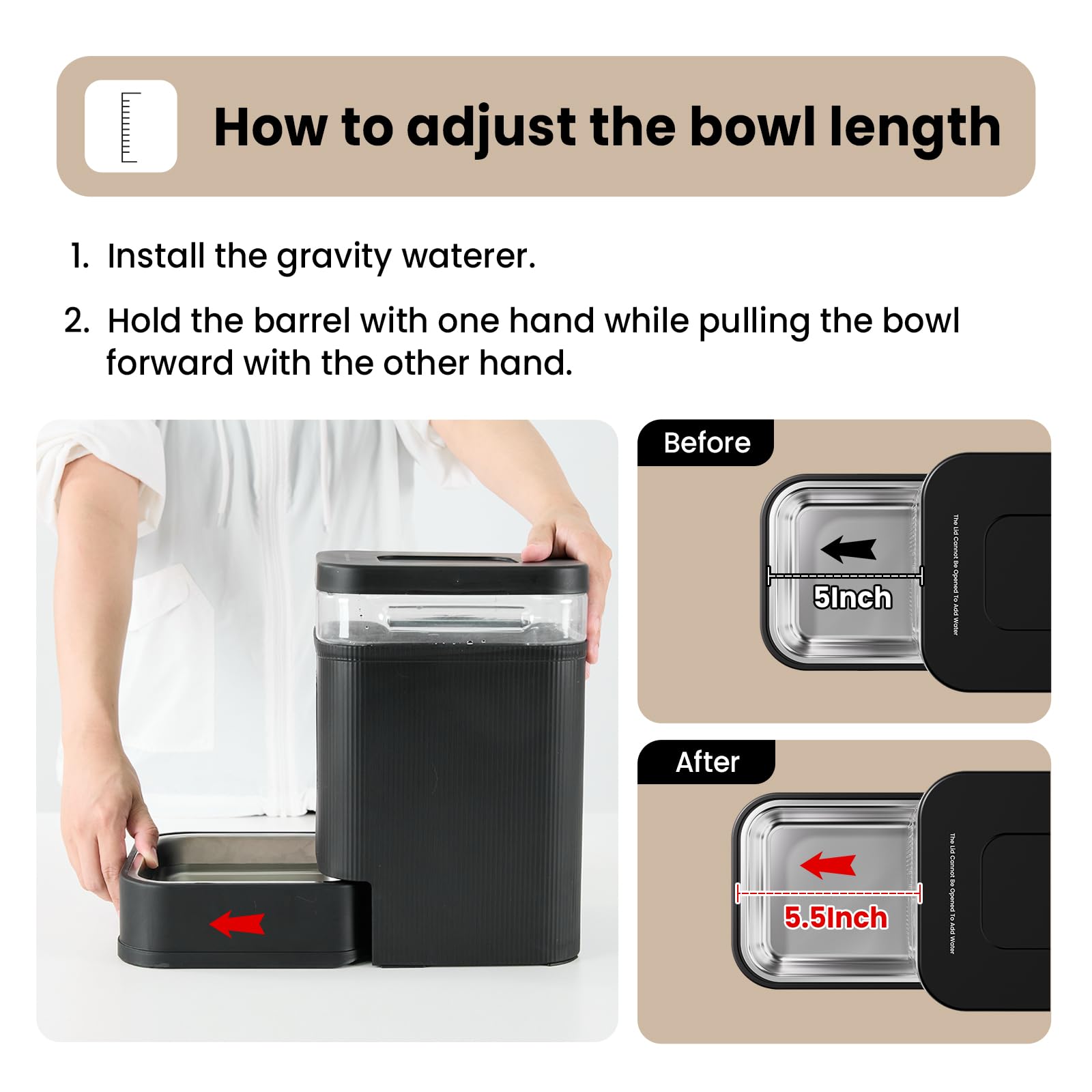 Gardner Pet silent dispensing and spill-proof base for quiet homes