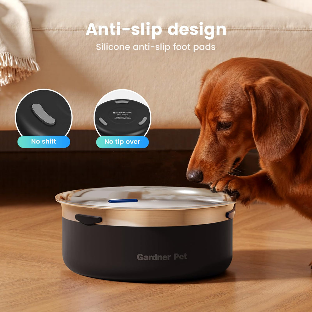 Gardner Pet car-friendly design supports travel with spill prevention