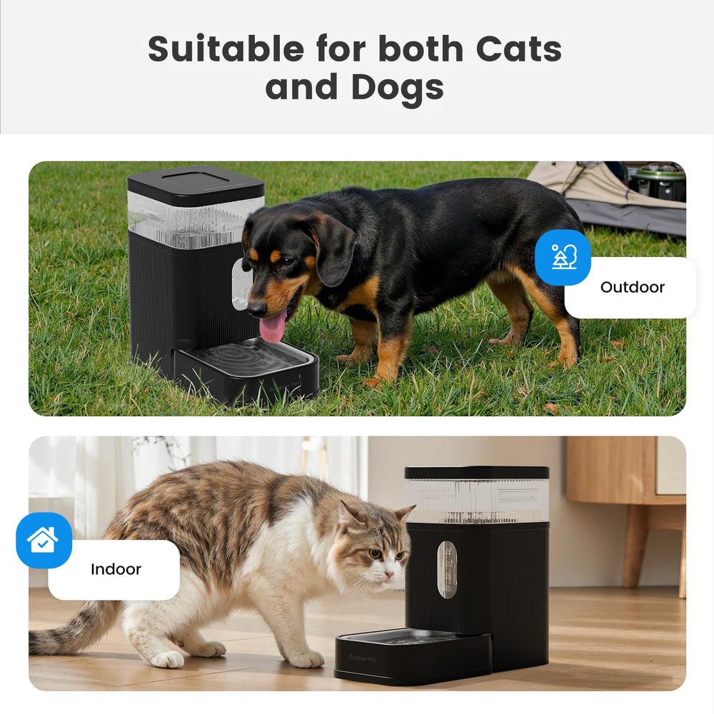Gardner Pet BPA-free materials ensure safe, pet-friendly hydration in daily use.