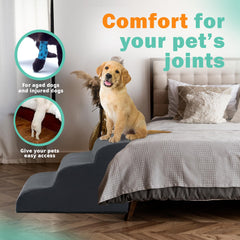 GARMART Dog Stairs removable-washable-cover simplifies cleaning after adventures