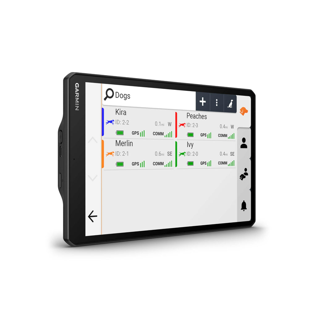 Garmin Alpha XL preloaded TopoActive maps for reliable off-road and on-road navigation.