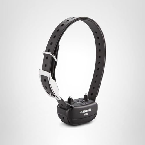 Garmin BarkLimiter Deluxe bark odometer displays feedback to track training progress.