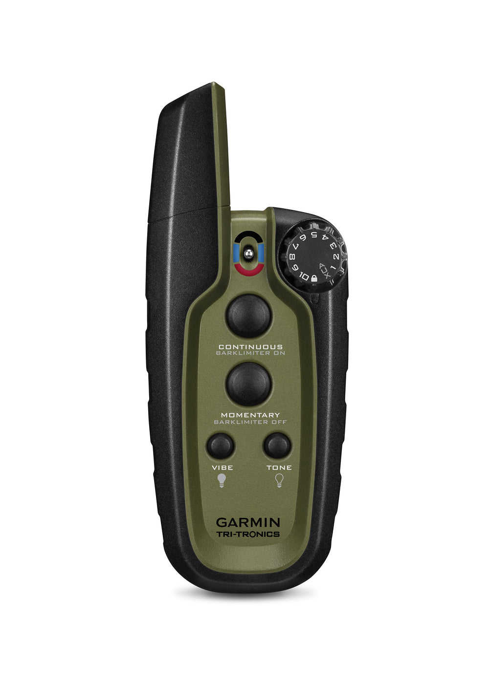 Garmin Sport PRO collar strap demonstrates durable polyurethane-coated nylon for outdoor training
