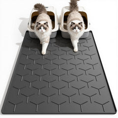 Garoopion Cat Mat large 40x28 traps litter and protects floors