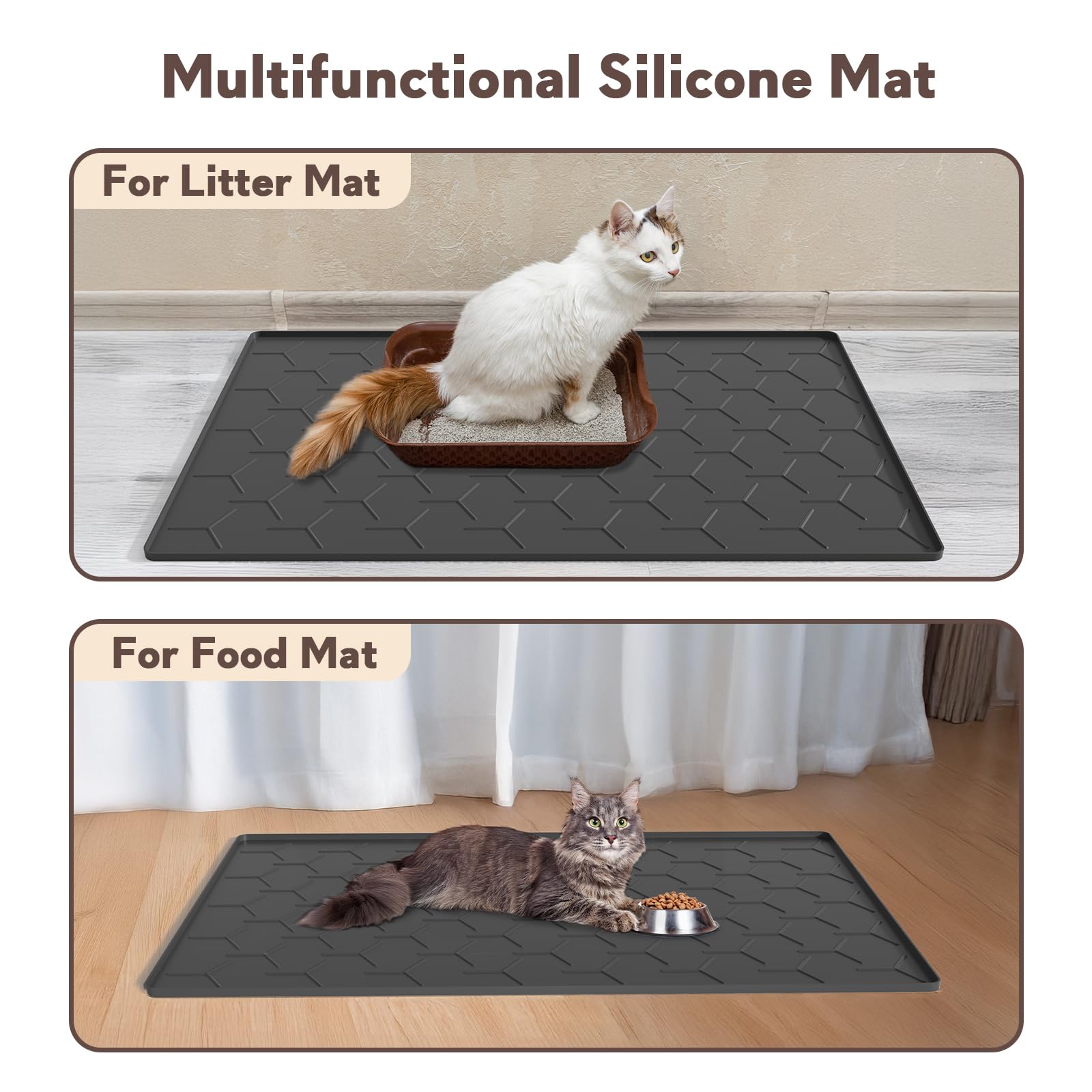Garoopion Cat Mat multifunctional use as feeding or resting mat