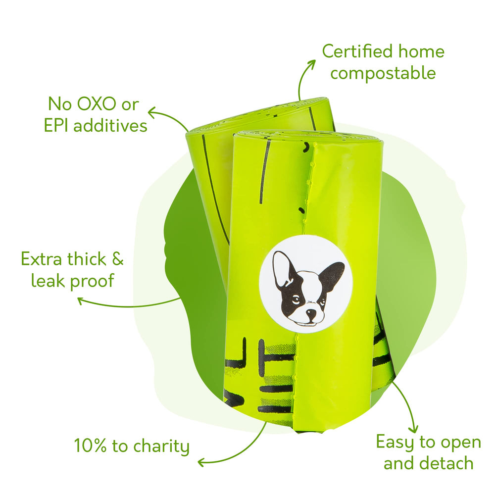 G.A.S bolsas compatibles con dispensadores, uso sencillo en caminatas.