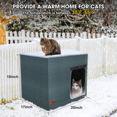 GASUR heating pad inside with plush surface providing steady warmth for cats