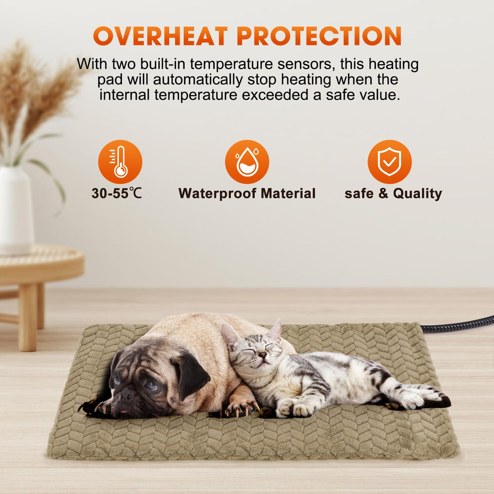 GASUR heated cat bed cats snuggling for indoor warmth