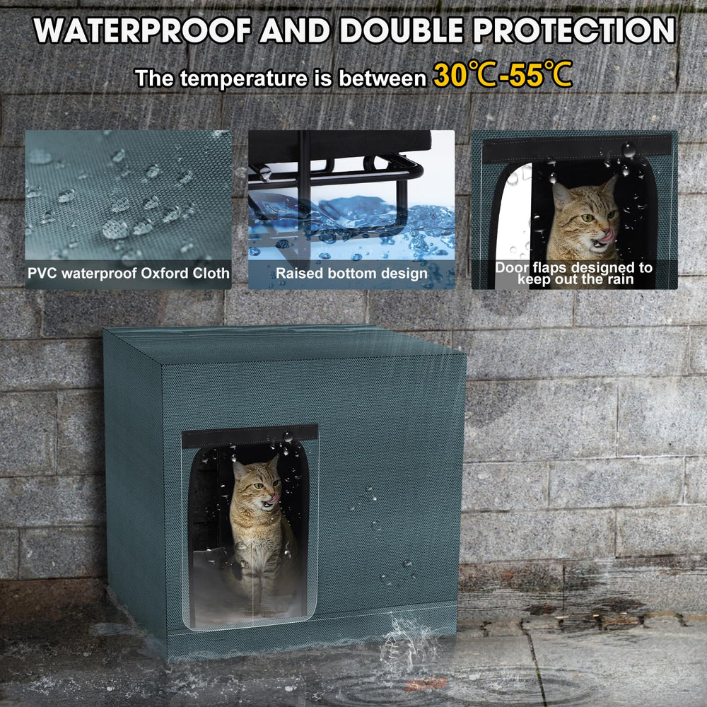 GASUR insulated PVC cover close-up showing waterproof shell protecting warmth