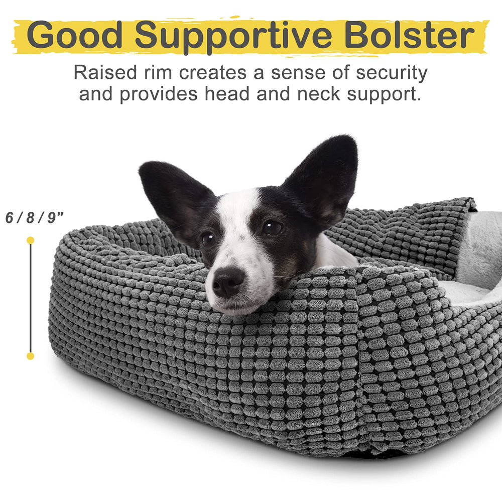 GASUR large 30x24 size fits pets up to 38 pounds for cuddly comfort.