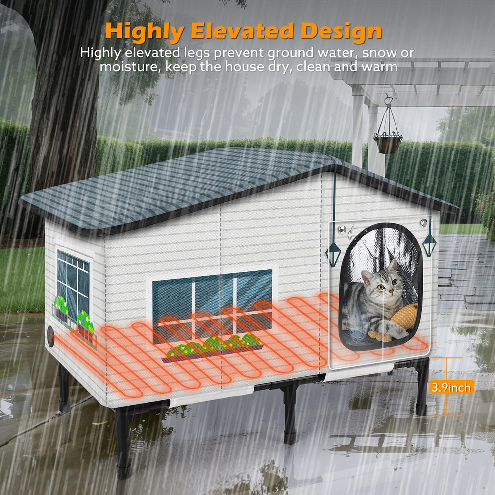 GASUR weatherproof roof closeup demonstrates waterproof design keeping interior dry.