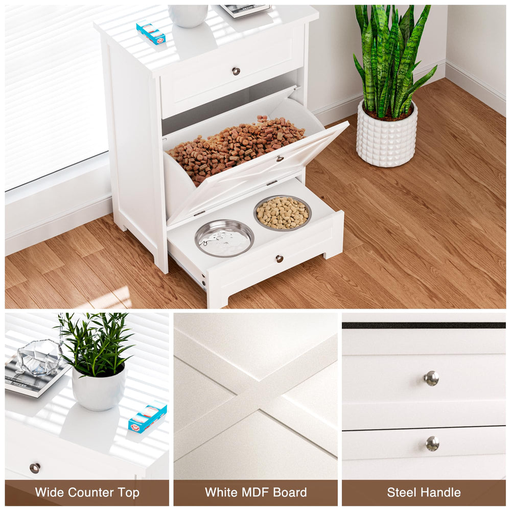 GAZHOME drawer storage design reduces spills and keeps essentials within reach.