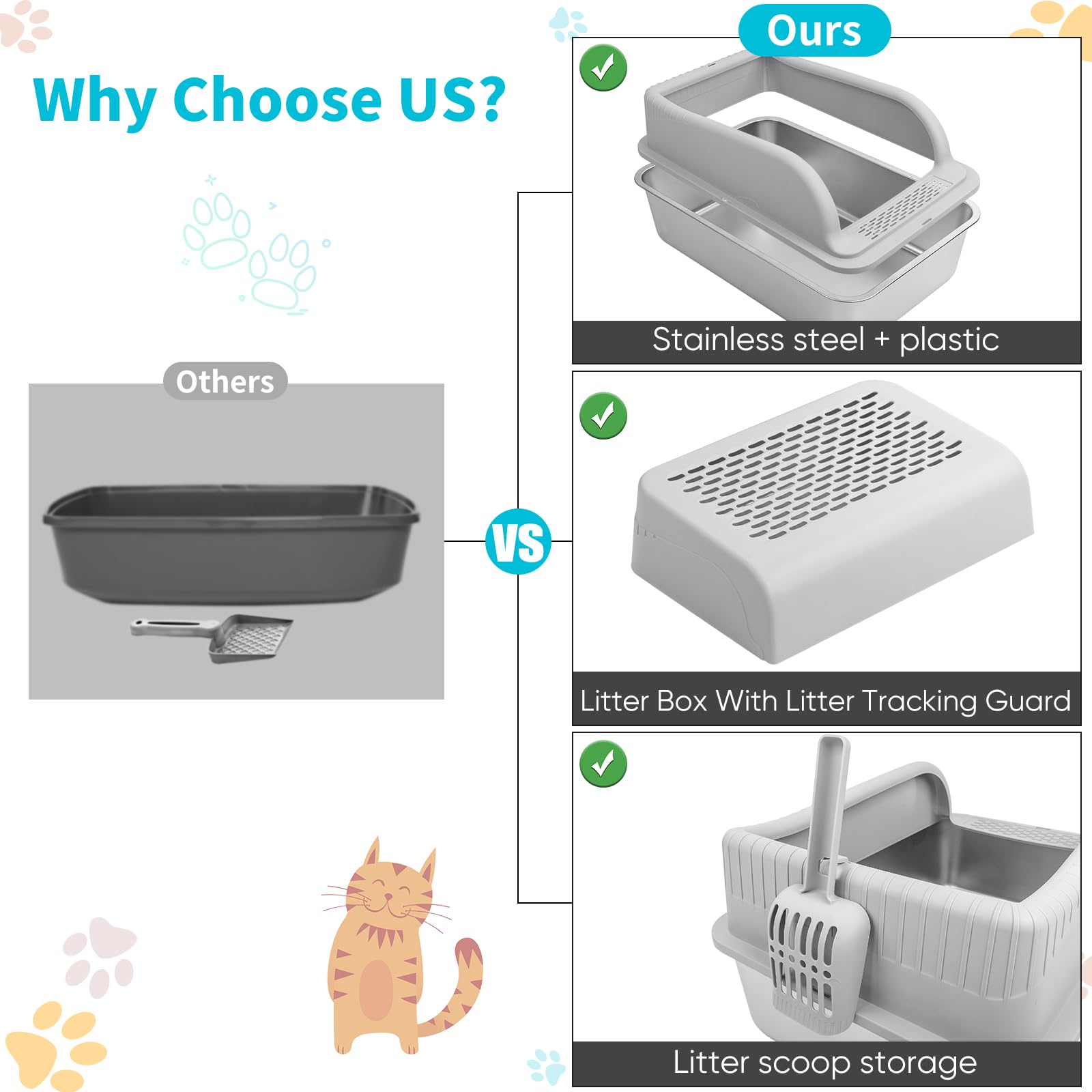 GazingMe easy-clean design reduces effort during cleanup sessions.