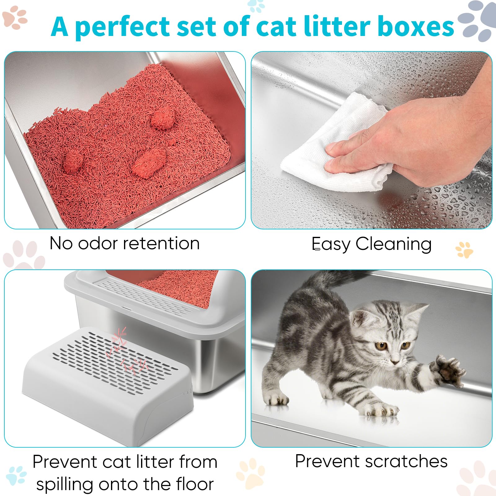 GazingMe odorless surface resists staining, simplifying cleanup after use.