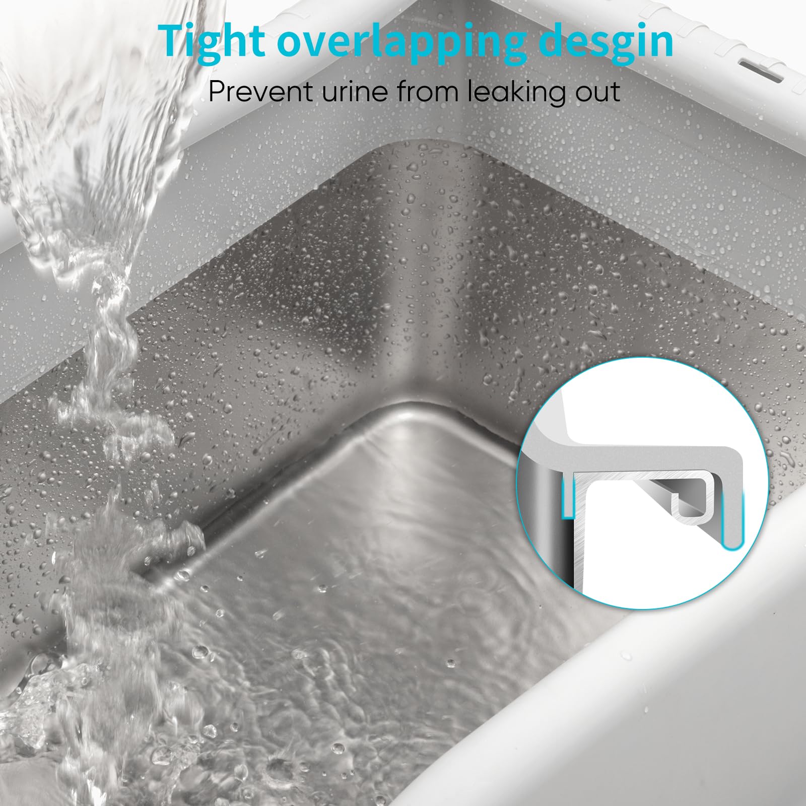 GazingMe included scoop hooks on the side for convenient access.
