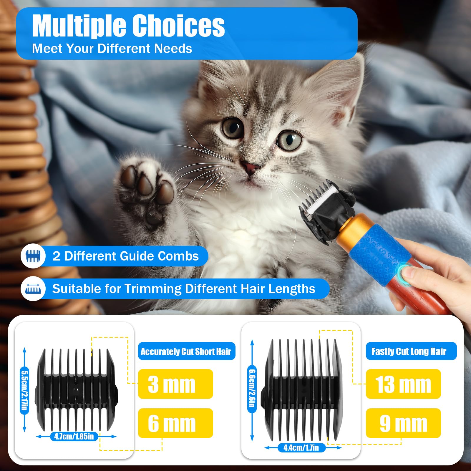 GDAE10 limit comb accessory for safe trimming