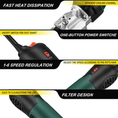 GDJOB horses clippers Beiyuan blades for clean cuts