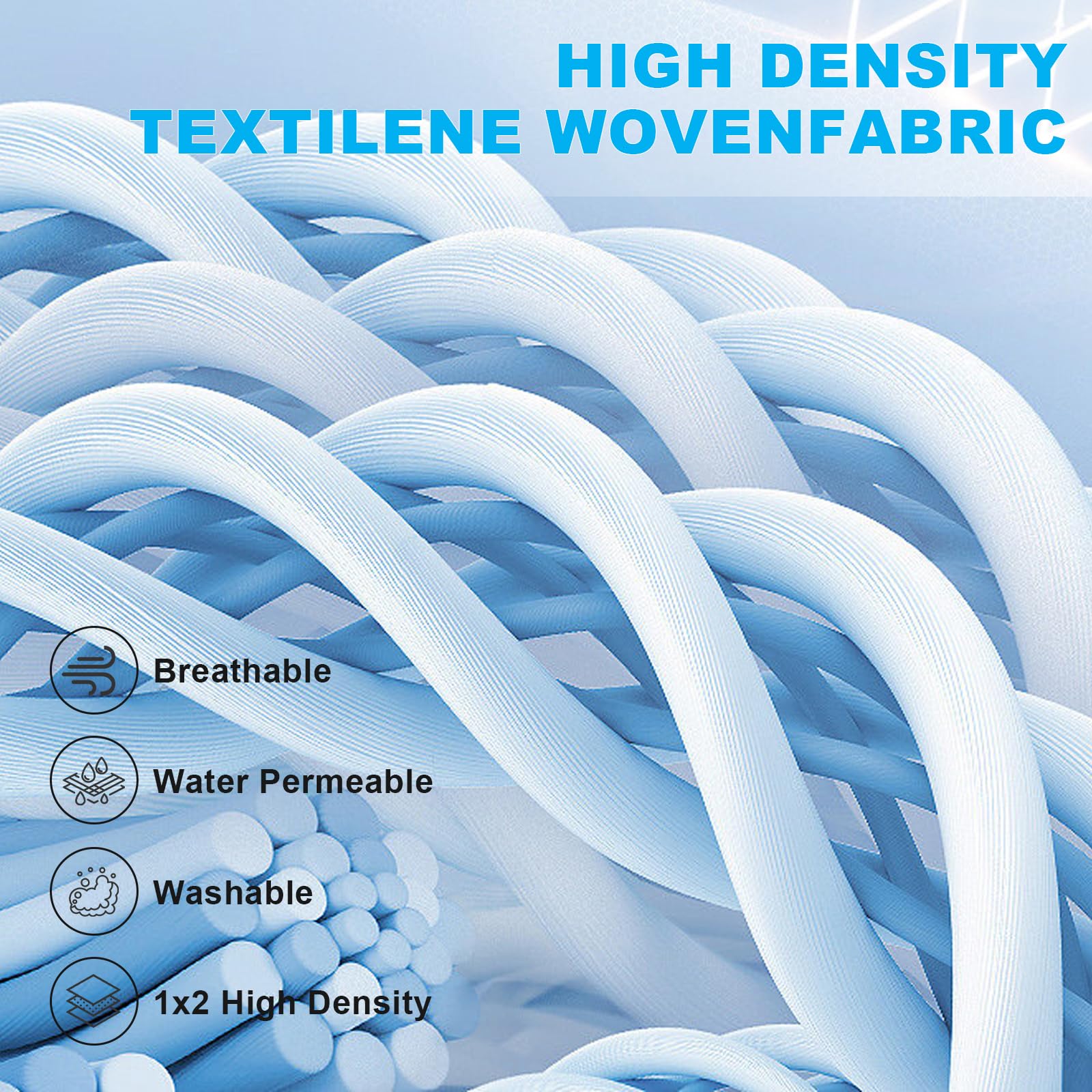 GDKASRNY skid-resistant feet prevent slipping during use.