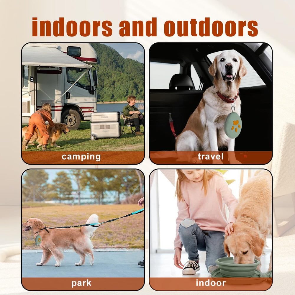 Gdsun collapsible dog bowls suit travel, camping, and daily walks for pets.
