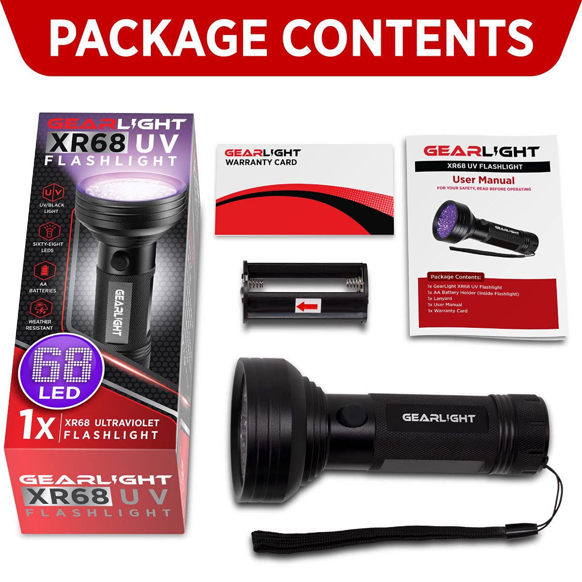 GearLight XR68 revela olores en alfombras y tapizados