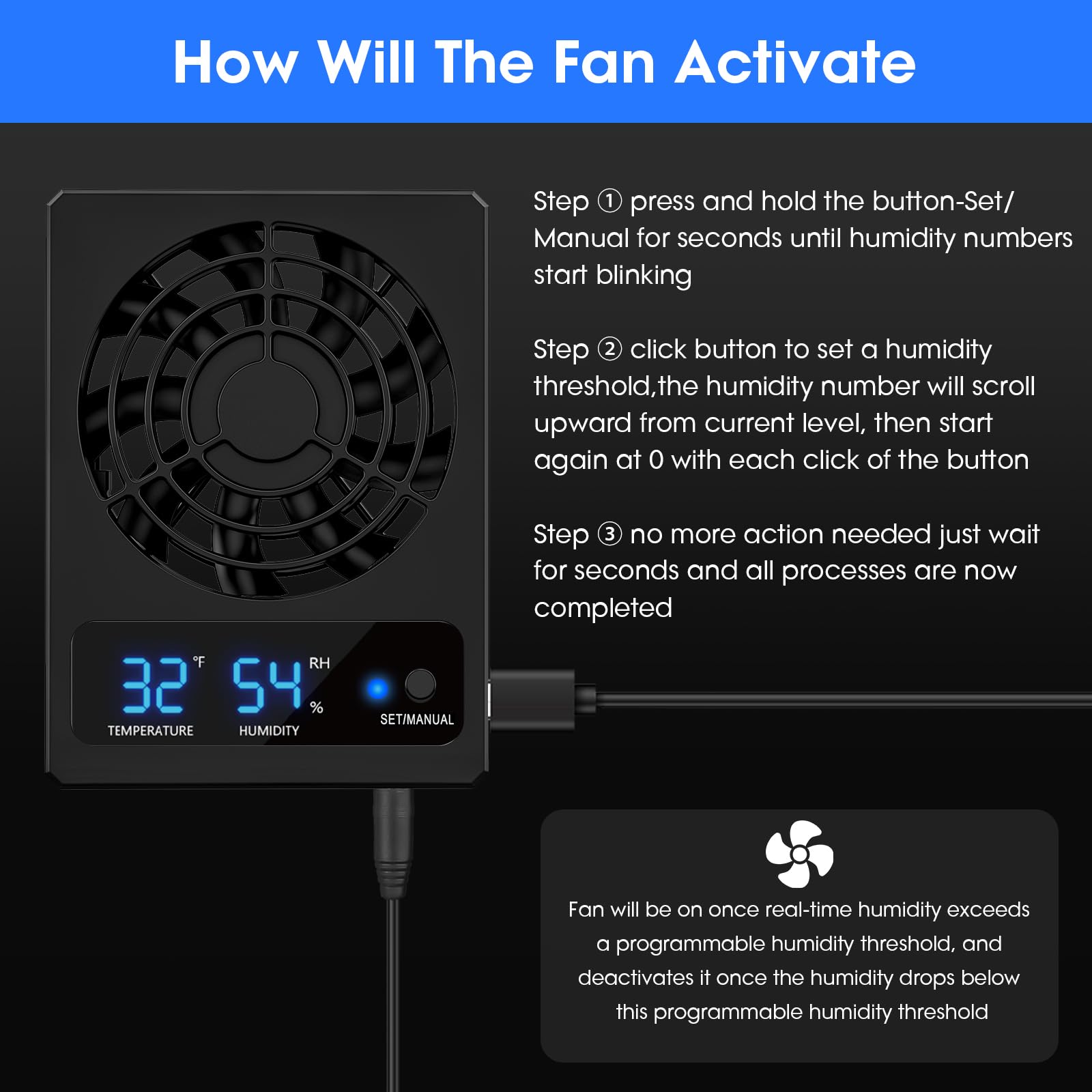 GeeKoit terrarium ecosystem view highlights airflow and clear readout for easy setup.