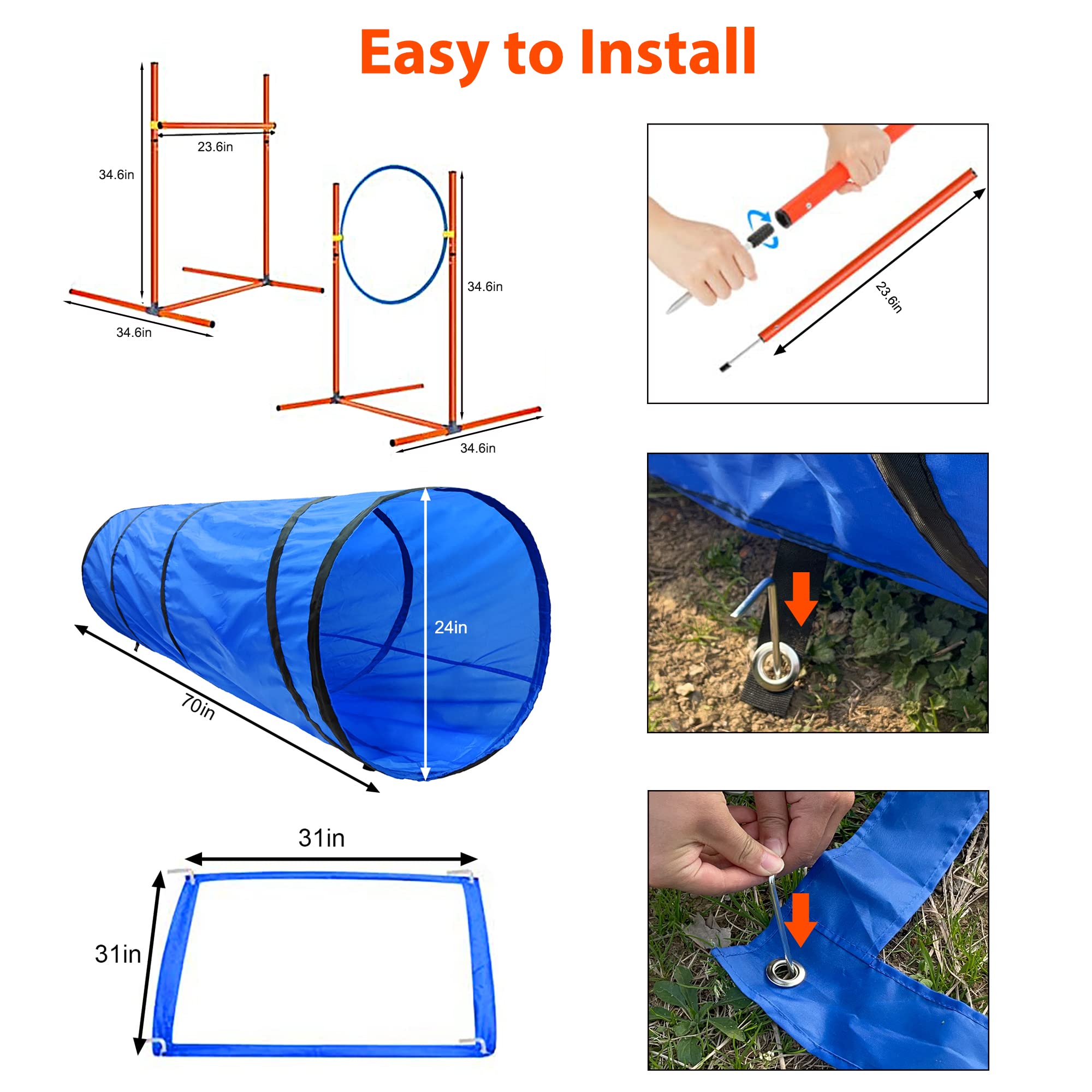 GeerDuo jump ring included for safe jump practice indoors or outdoors.