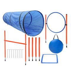 GeerDuo weave poles set supports precision weaving and athletic development for active dogs.