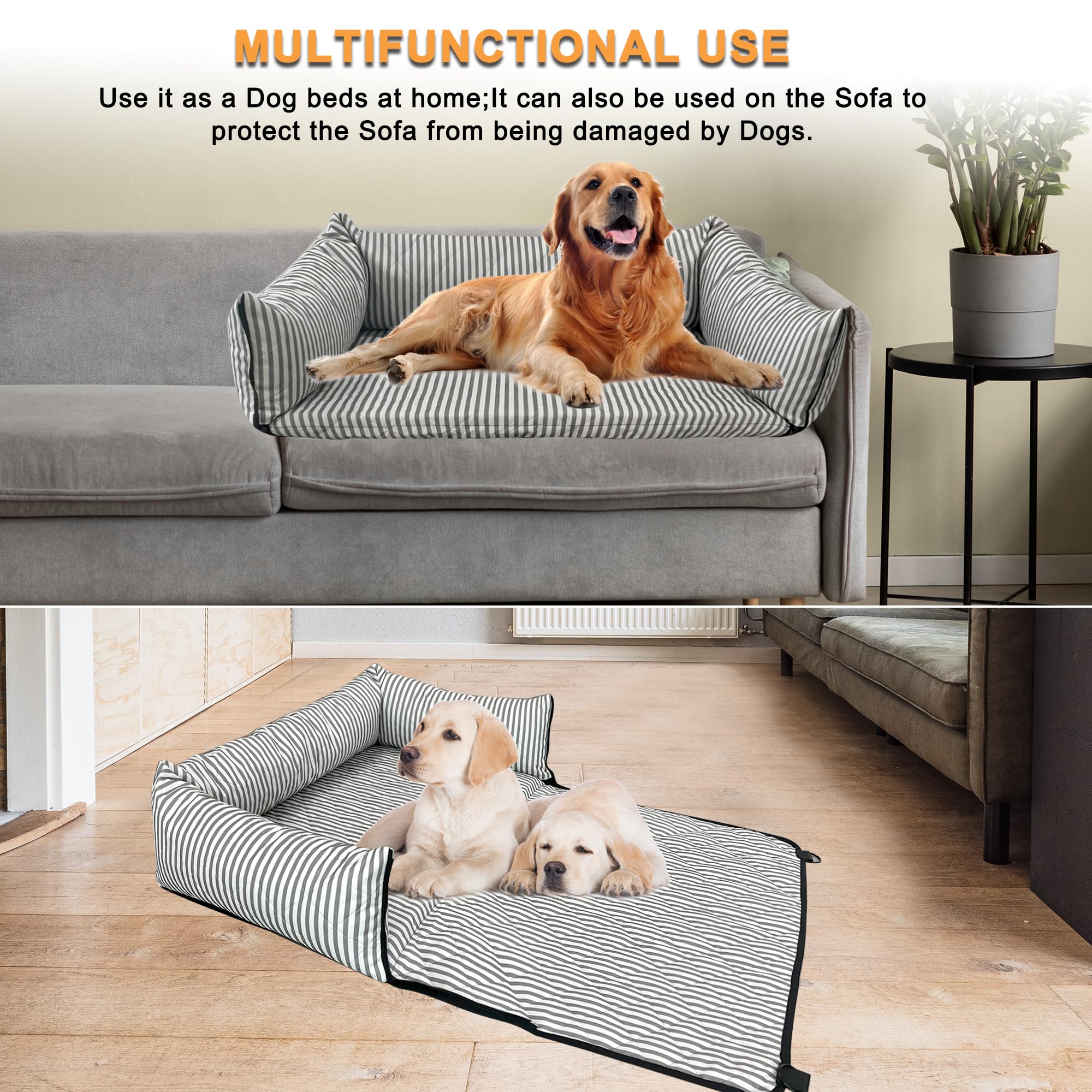 GeerDuo dog car seat packaging after vacuum compression