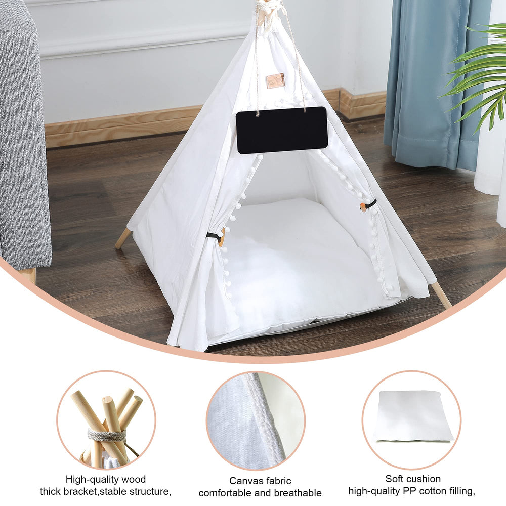GeerDuo Pet Teepee portable pack makes travel easy for pets.