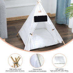 GeerDuo Pet Teepee portable pack makes travel easy for pets.