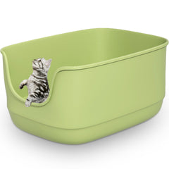 Gefryco large cat litter box open top shows spacious interior for multiple cats.