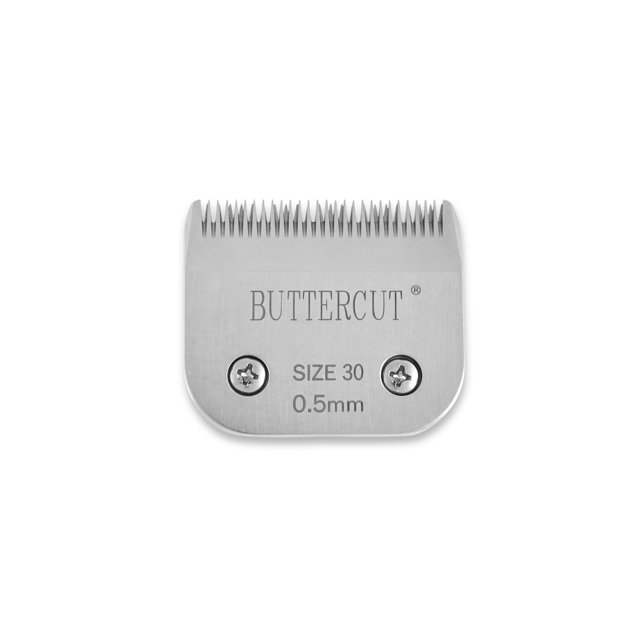 Geib Buttercut 4-pack bundle showing four detachable blades for versatile grooming.