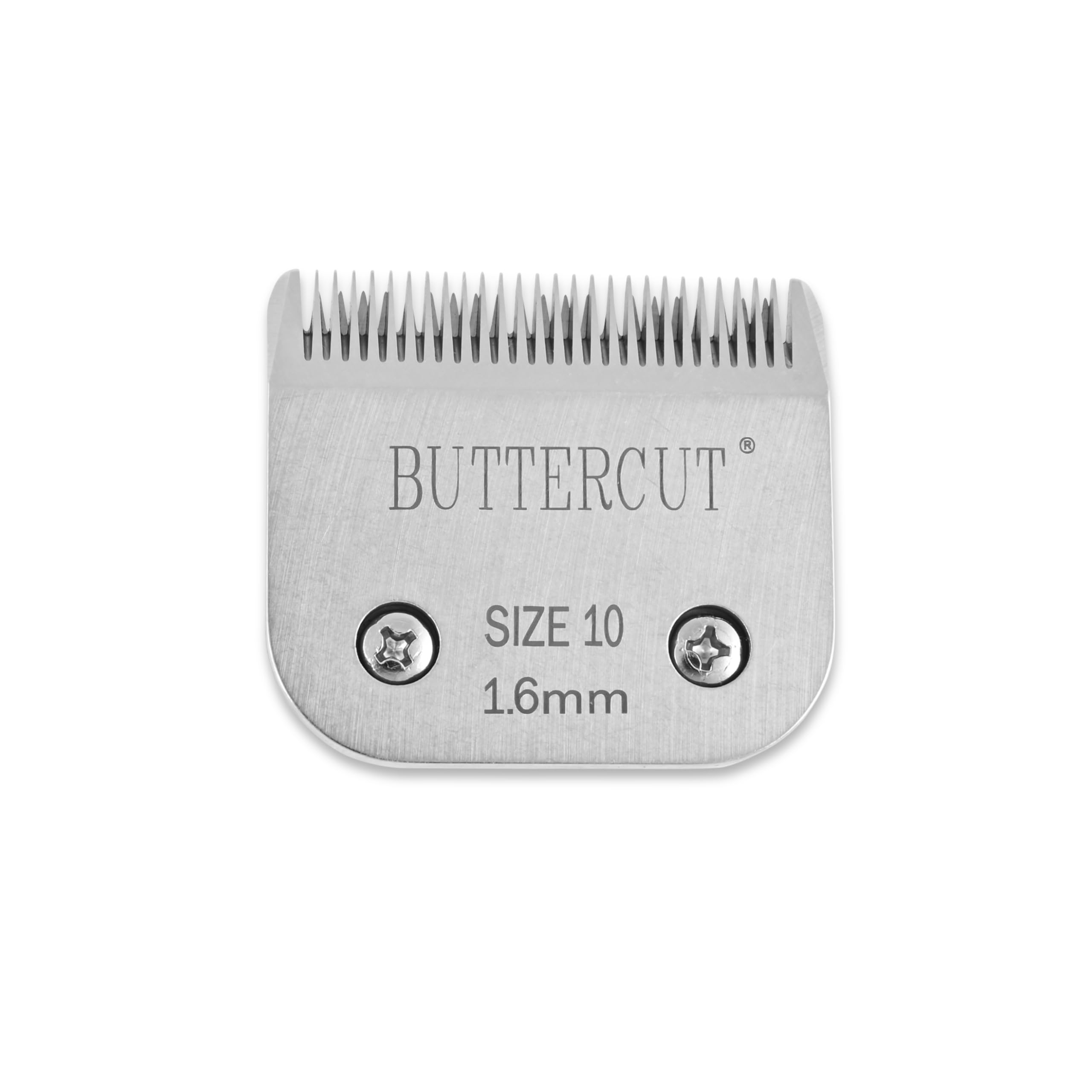 Geib Buttercut blade #10 for smooth body coat clipping and sharp edges.
