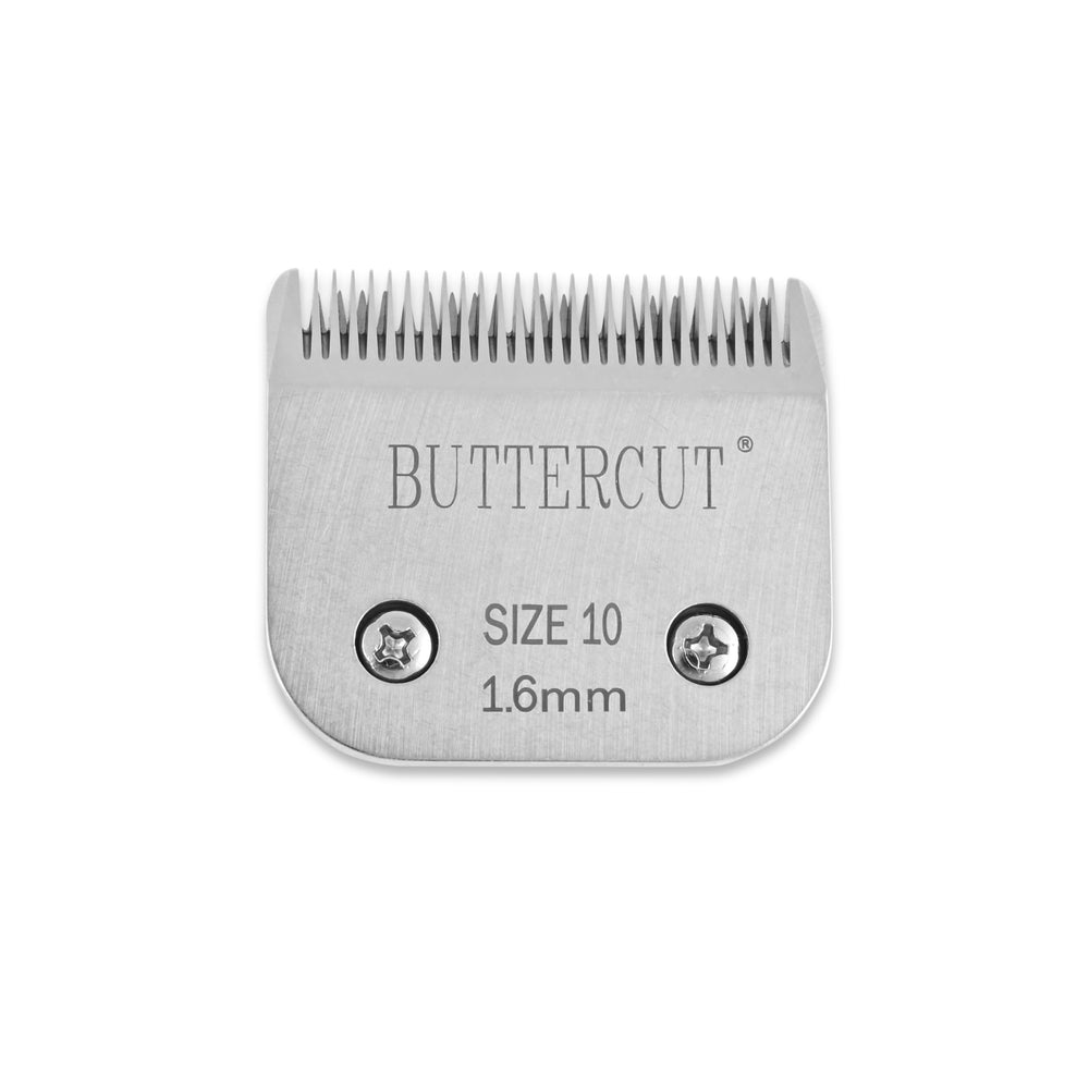 Geib Buttercut blade #10 for smooth body coat clipping and sharp edges.
