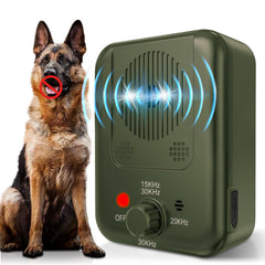 Generic Anti Bark Device front view showing compact humane deterrence solution