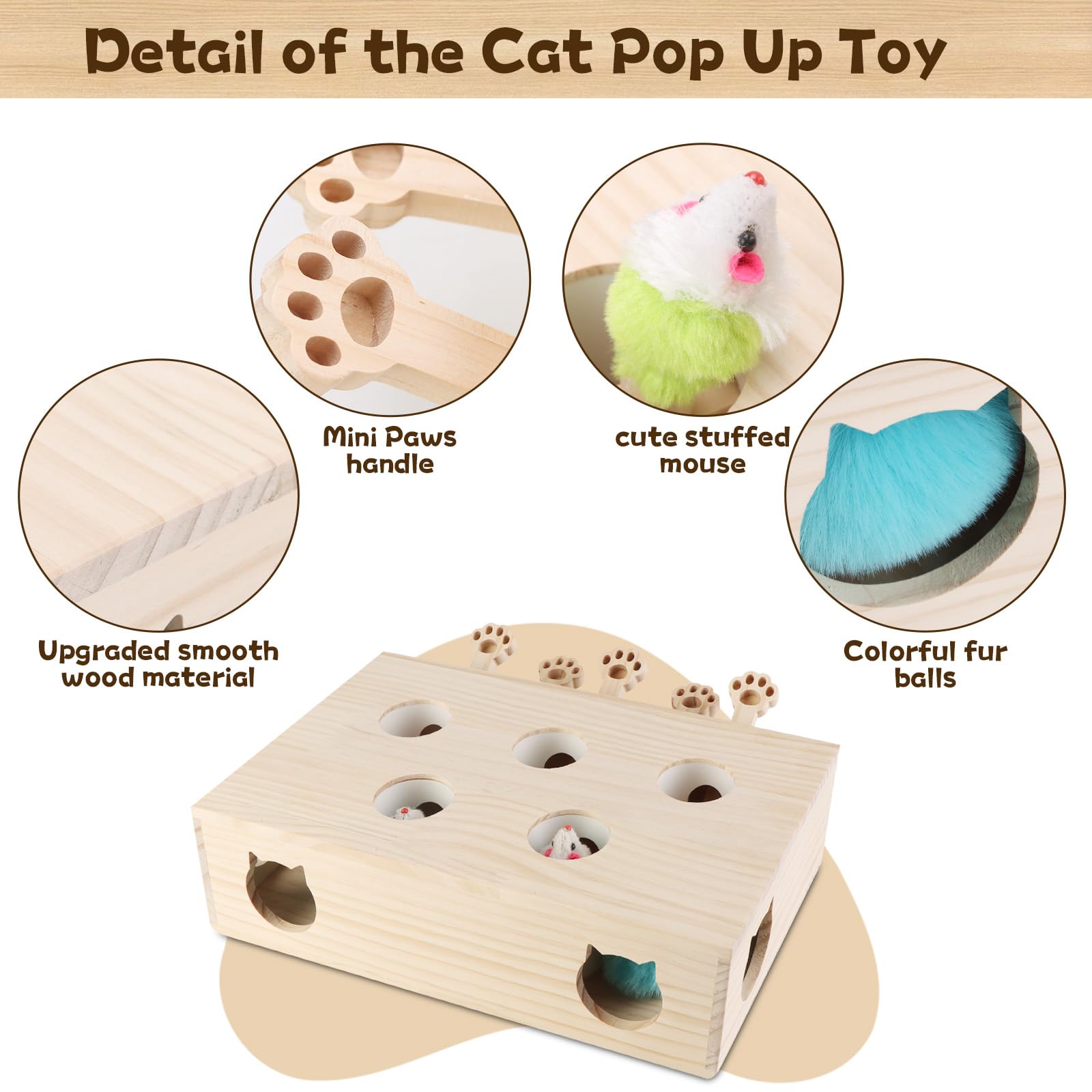 Generic cat-scratcher game mice feature keeps claws entertained and meals accessible