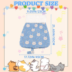 Generic Cat Sleeping Bag features cave-entry for easy access and lounging.