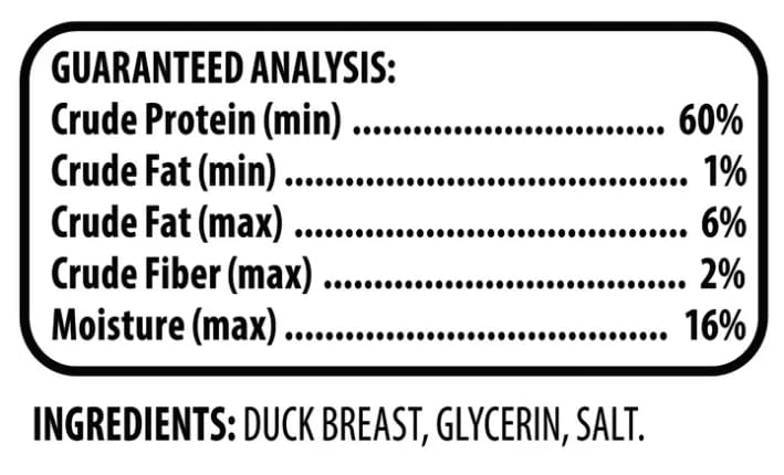 The 16 oz bag label emphasizes quantity and convenient stocking of treats for dogs.
