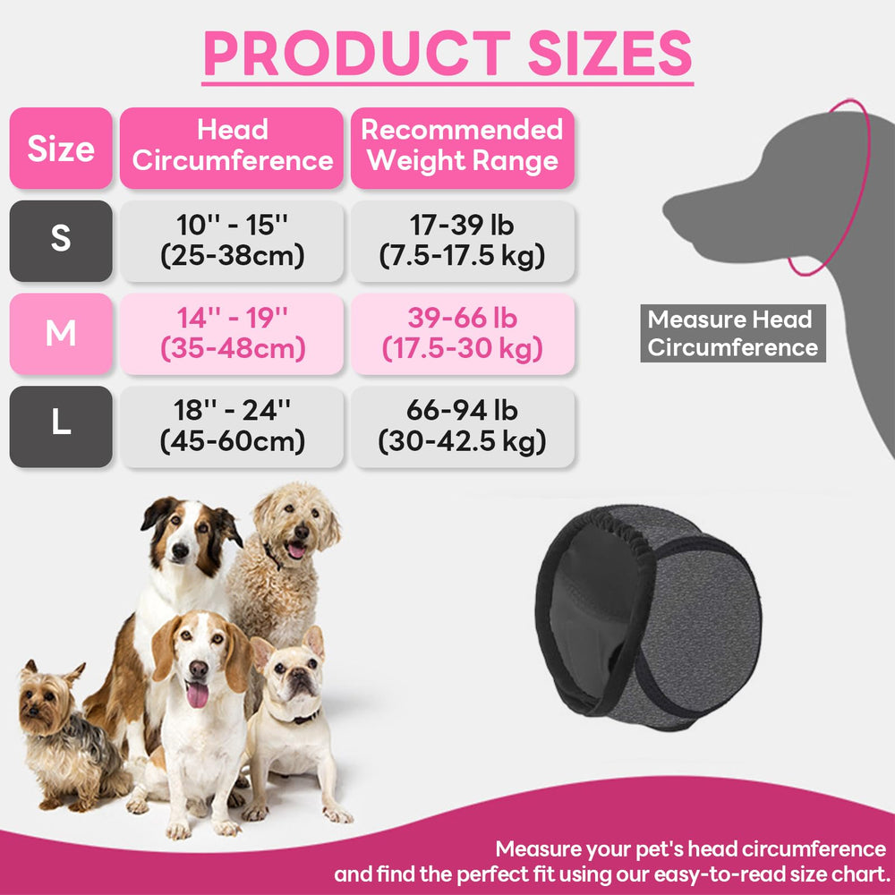Generic orejeras para perros para visitas al veterinario y lugares ruidosos.