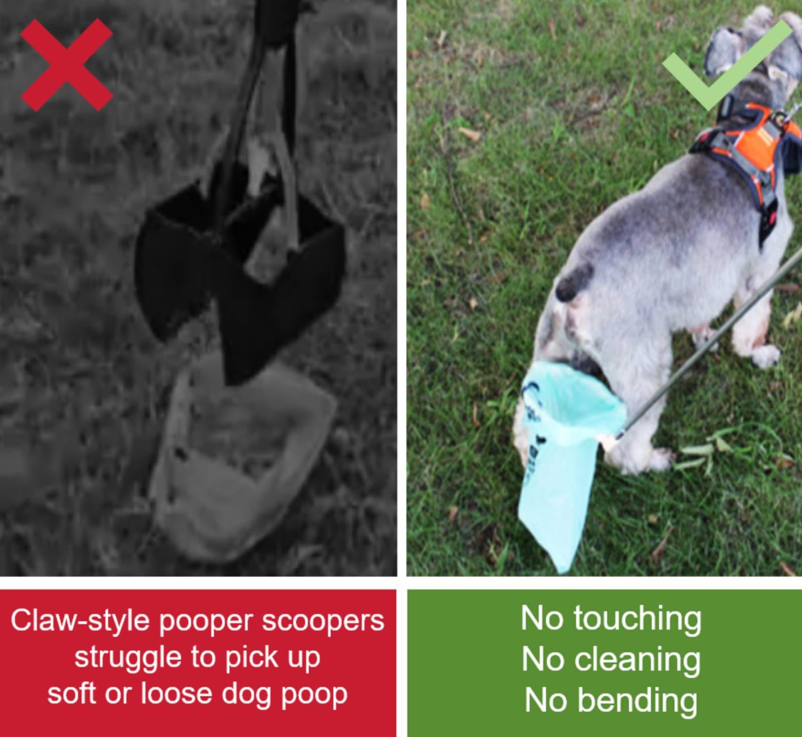 Generic Pooper Scooper yard-cleanup suited for all dog sizes