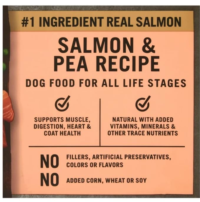 Generic Pure Balance dog-food-packaging highlighting grain-free formula