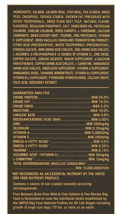 Generic Pure Balance senior-dog-meal suitable for all life stages