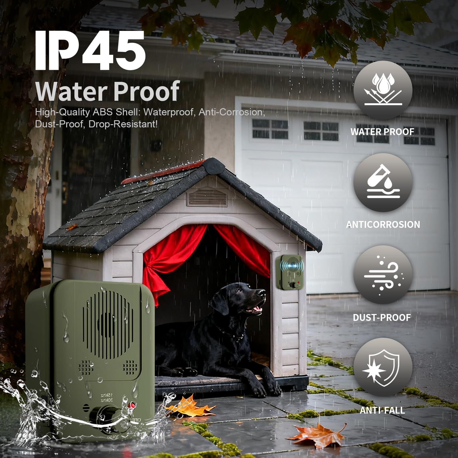 Generic rechargeable battery image indicates 30 days of operation